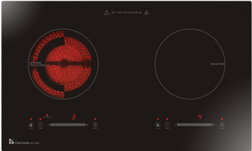 Garwoods 樂思 EC-2923 雙頭2合1電能煮食爐 ( 優惠至2024年5月31日至 )