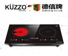 KUZZO 德信牌 DI-688S 73厘米 2800W 嵌入/座檯式電磁電陶爐